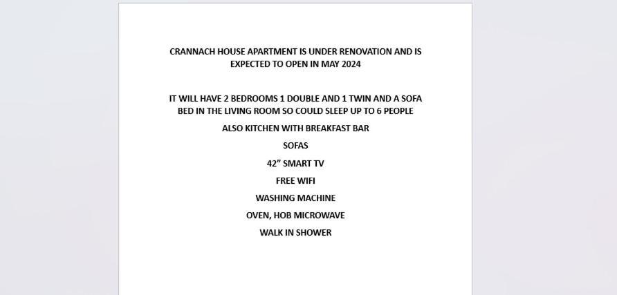Crannach House Apartment Ballater Exterior foto